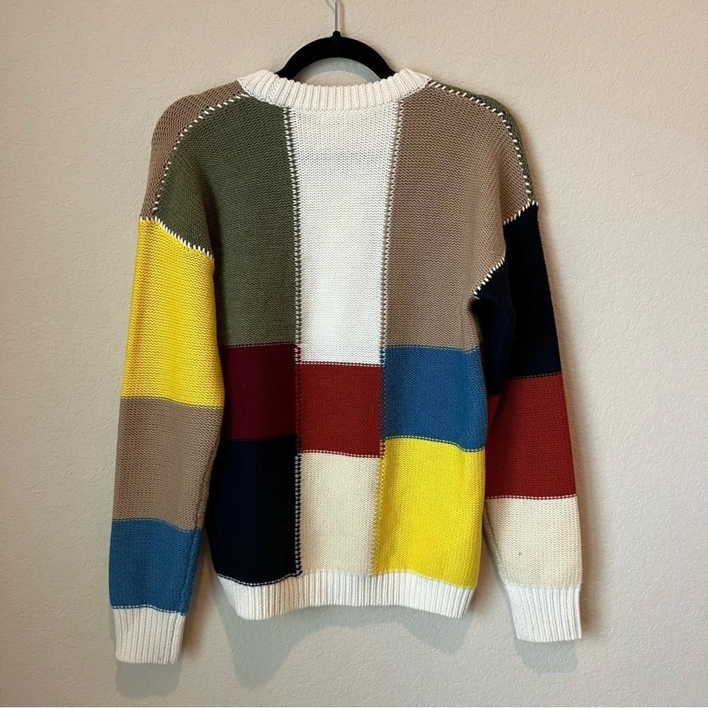 See by Chloe Bright Sweater in Multicolor Brown - Picture 4 of 6